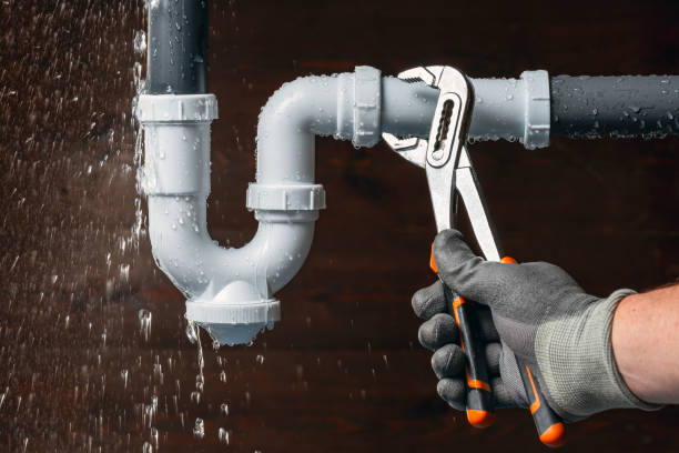 Professional Water Line Repair technician working in Smithfield, IL